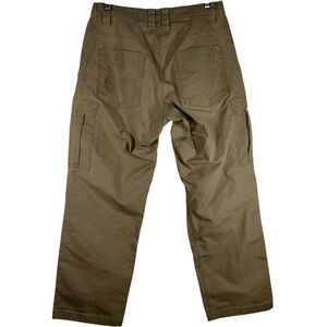 VERTX Men's Tan Cargo Style Medium Weight Cotton Pants Size 32 X 30